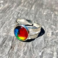 Bague passion en verre