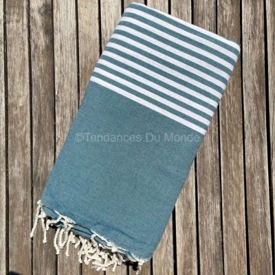 Fouta bleue XXL La Marsa 